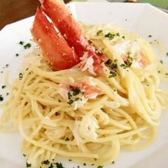 A picture of Extravagant! Taraba King Red Crab Pasta.