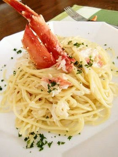 A picture of Extravagant! Taraba King Red Crab Pasta.