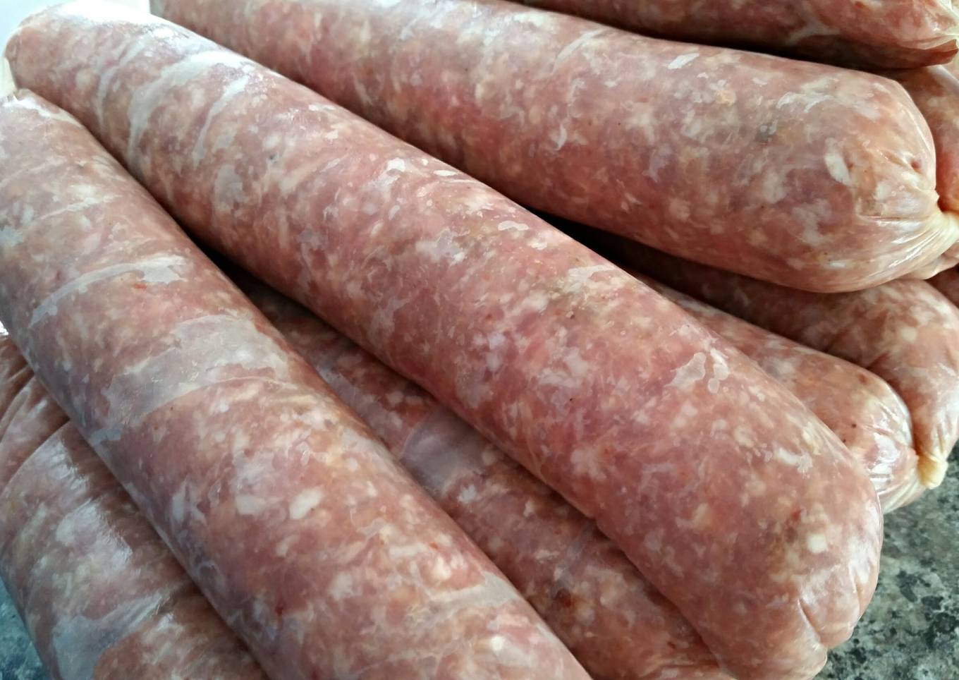Homemade Apple Sausage