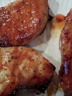 A picture of quick & easy sweet & sour pork chops.