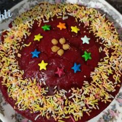 A picture of Red velvet cake.