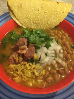 A picture of Steak In Green Chile Sauce Soup (Carne En Su Jugo).
