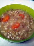 Hearty Vegan Split-Pea and Lentil Soup