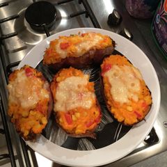 A picture of Southwest Stuffed Sweet Potatoes.