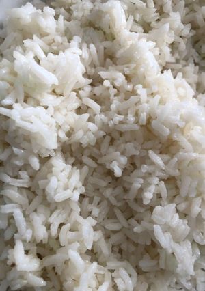 Una foto de Arroz blanco, receta fácil