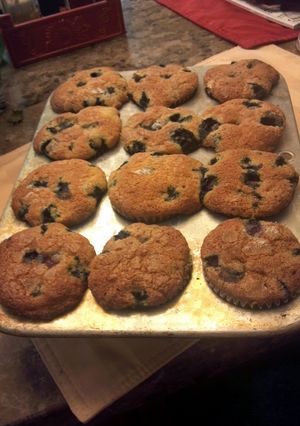 A picture of Blueberry Muffins.