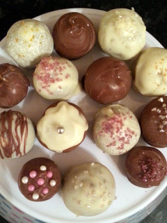 A picture of Chocolate Truffles.