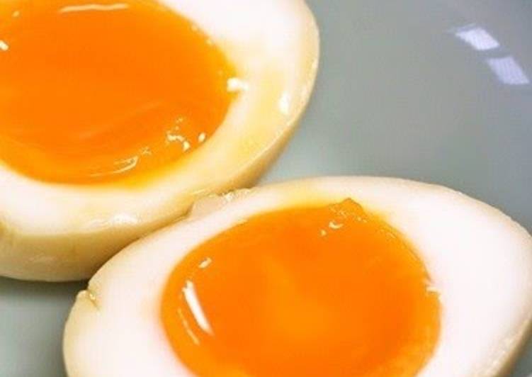 Seasoned Soft-Boiled Eggs