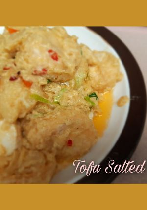 Foto resep Tofu Salted Egg