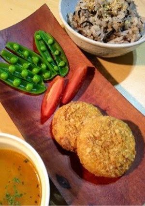 A picture of Baked Croquettes with Bacon, Corn & Cheese.