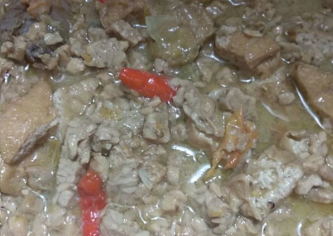 Resep Sayur Lombok tempe semangit, Sempurna