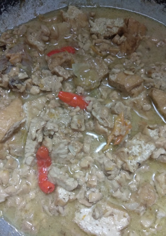 Foto resep Sayur Lombok tempe semangit