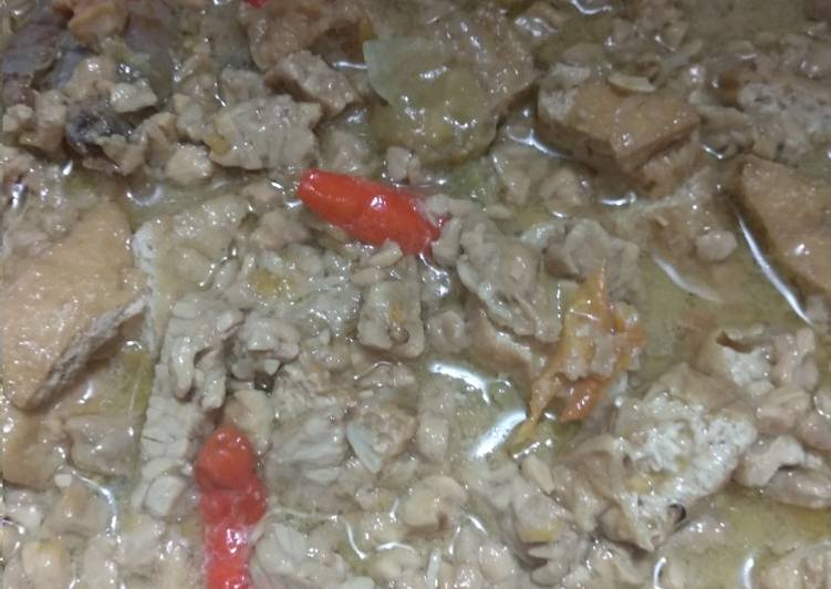 Bagaimana Membuat Sayur Lombok tempe semangit, Bikin Ngiler