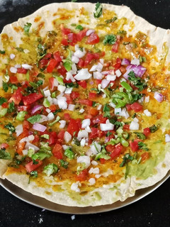A picture of Karari roti.