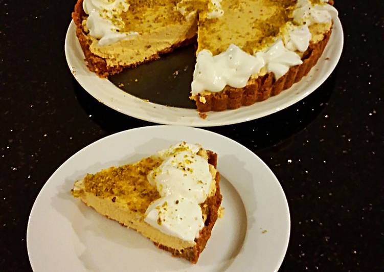 Pumpkin Spice Cream Tart