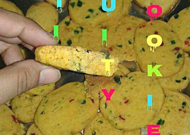 Recipe of Any-night-of-the-week Tutti Fruiti Cookies without oven