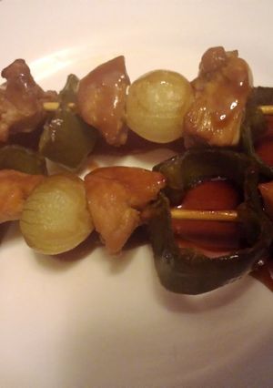A picture of Yakitori Chicken Brochette.