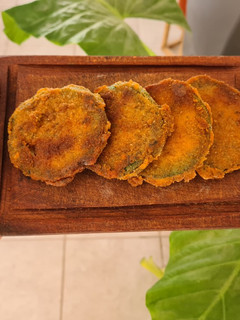 Una foto de Milanesas de zapallito 🍈