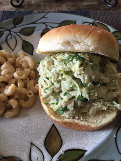 A picture of Avocado Chicken Salad.