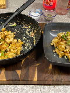 A picture of Jalapeño n’ Bacon Mac.