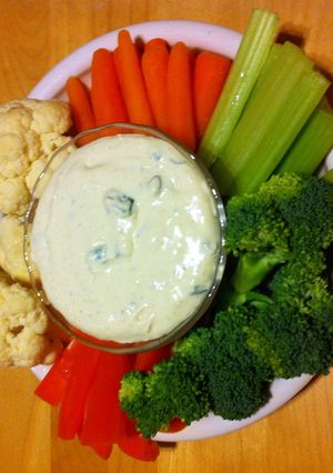 A picture of Vegetable Dip.