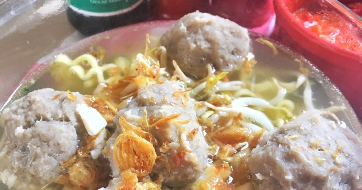  Resep  Bakso  Sapi  Home Made Tanpa  Penyedap oleh Adisti 