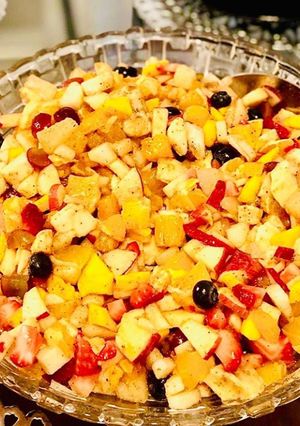A picture of Fruit chaat.