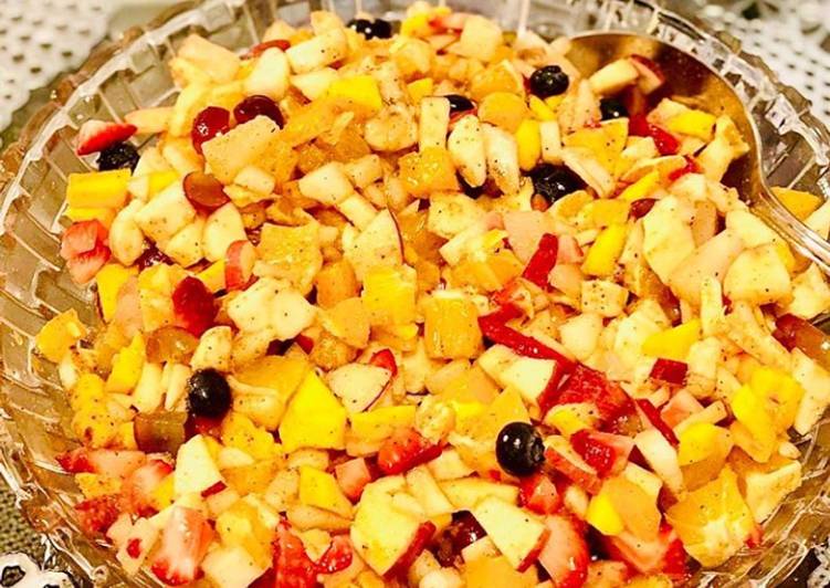 Easiest Way to Prepare Quick Fruit chaat