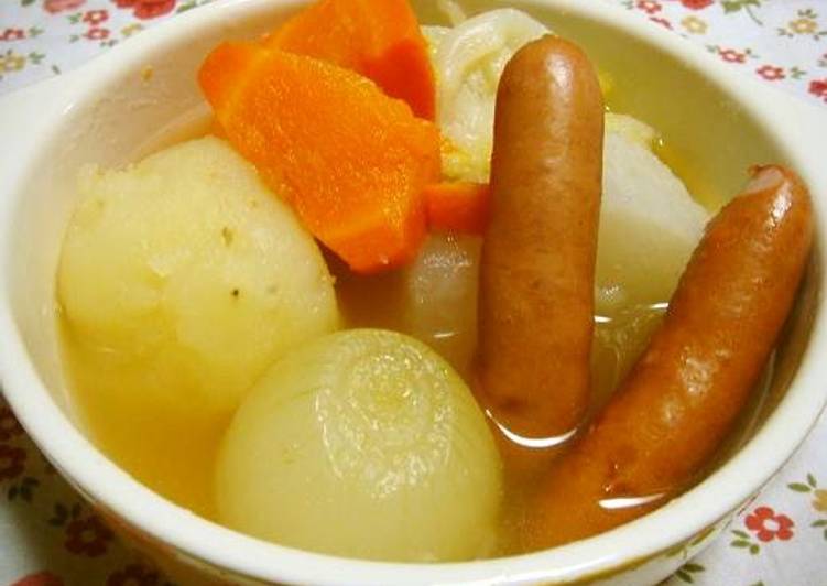 Recipe of Perfect Use a Pressure Cooker! Chunky Pot au Feu