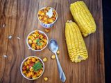 Corn Chaat / Cheese Corn Chaat