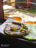 Roti Maryam pandan coklat