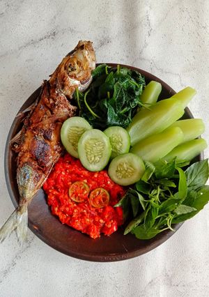 Foto resep Sambel Tempong Ala Ibu