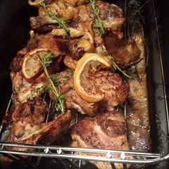 A picture of Baked chicken.