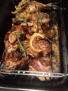 A picture of Baked chicken.