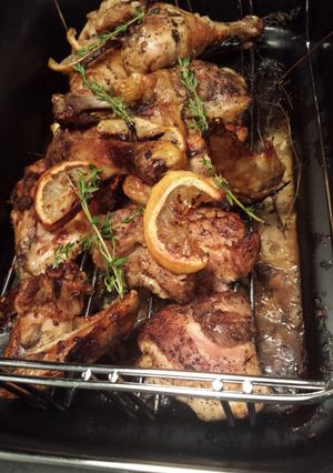A picture of Baked chicken.