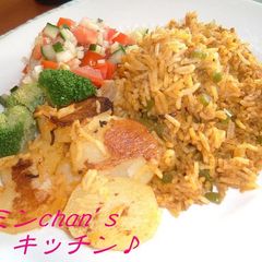 A picture of Authentic Iranian Dish: Cinnamon-Scented Tomato Rice Pilaf.