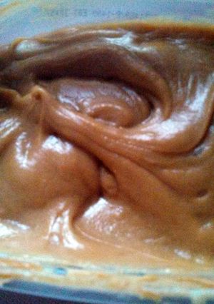 A picture of Healthier Peanut butter dip.