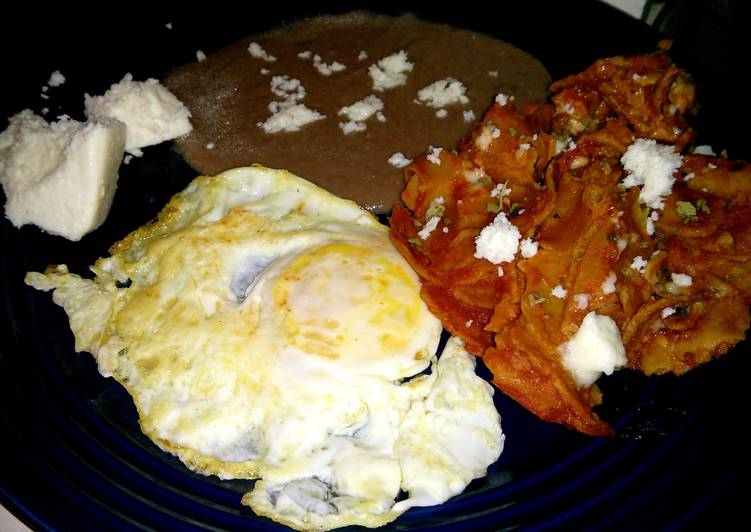 Recipe of Award-winning Chilaquiles (My style)