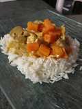 Quick Chicken Curry Blanquette (Cookeo)
