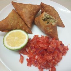 Dengu samosa(manda recipe) A picture of Dengu samosa(manda recipe).