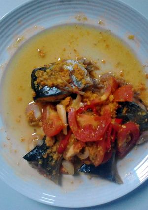 A picture of spiced fish.