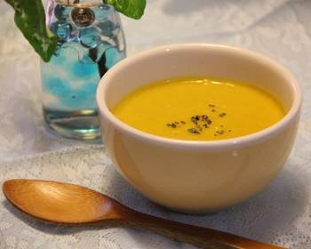 Fast Cooking Methods Cold Kabocha Squash Soup for Summer Yummy