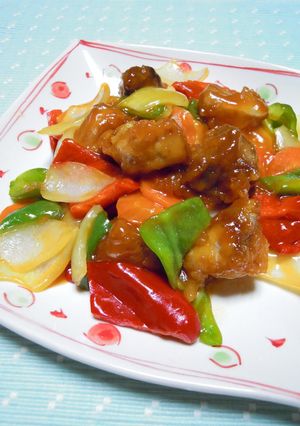 A picture of Simple Sweet N' Sour Pork.