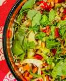 Insalata d’orzo alle verdure
