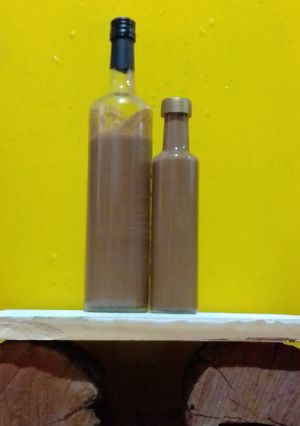 Una foto de Licor de chocolate