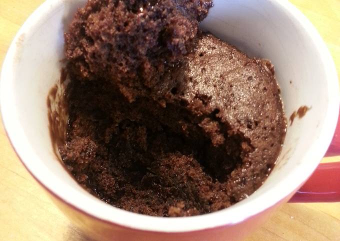 Best 5 minute mug cake Recipe by another.cook - Cookpad
