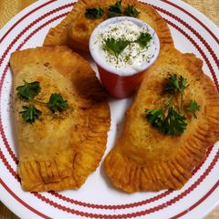 A picture of Meat pies.