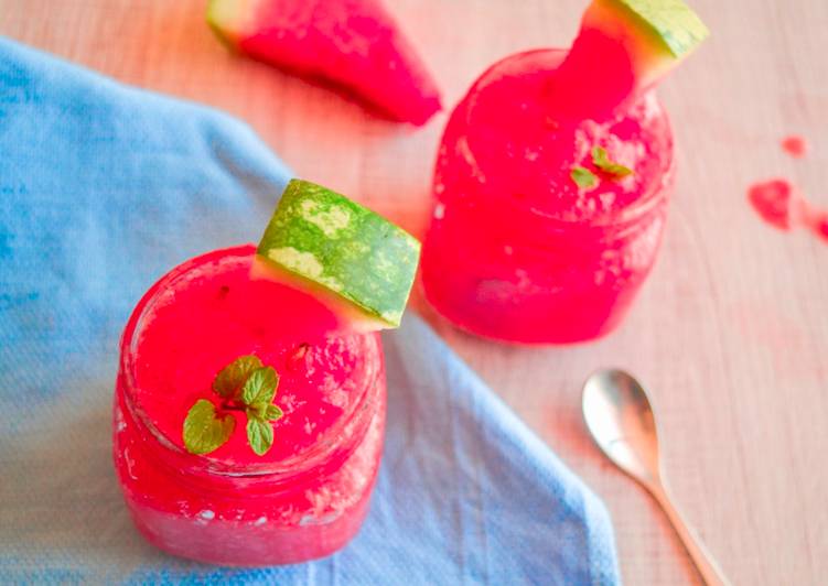 WATERMELON slushie