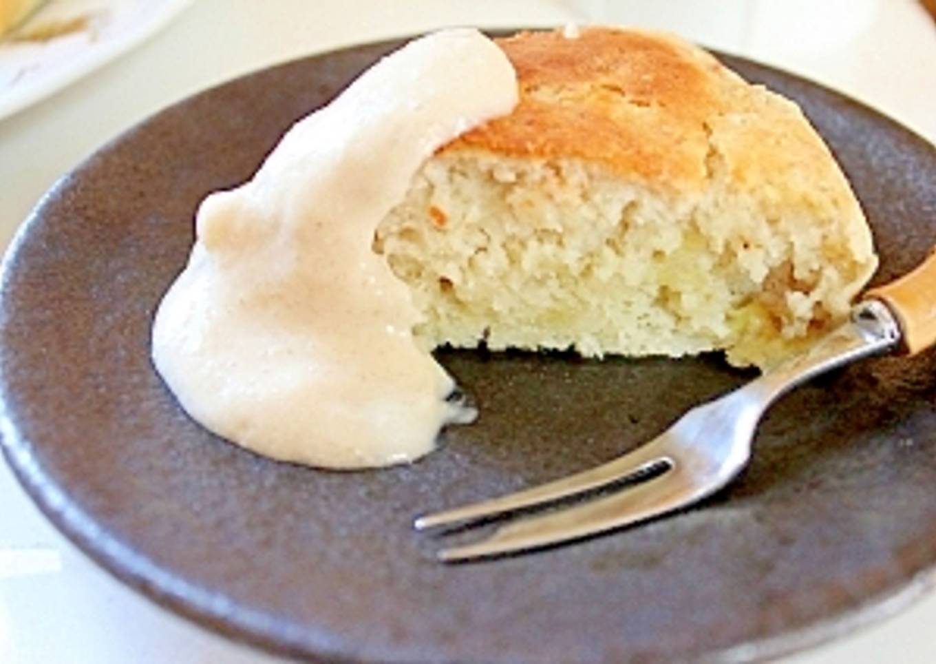 Banana Whipped Cream Made with Shio-Koji and Amazake
