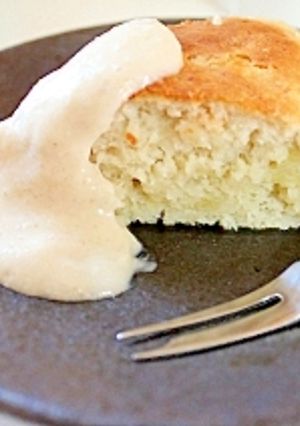 A picture of Banana Whipped Cream Made with Shio-Koji and Amazake.